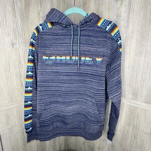 Hooey Multicolor Aztec Print  Men's Hoodie